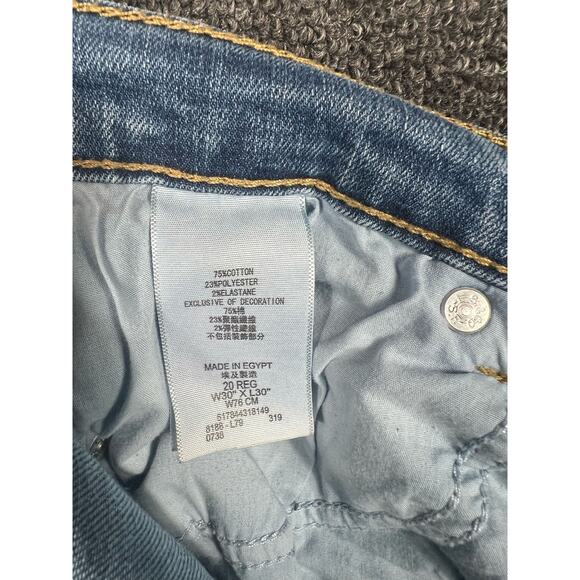 Levi's Big Boys Jeans Stretch Fabric Performance (W30xL30) 511 Slim Fit  20R - Picture 5 of 11